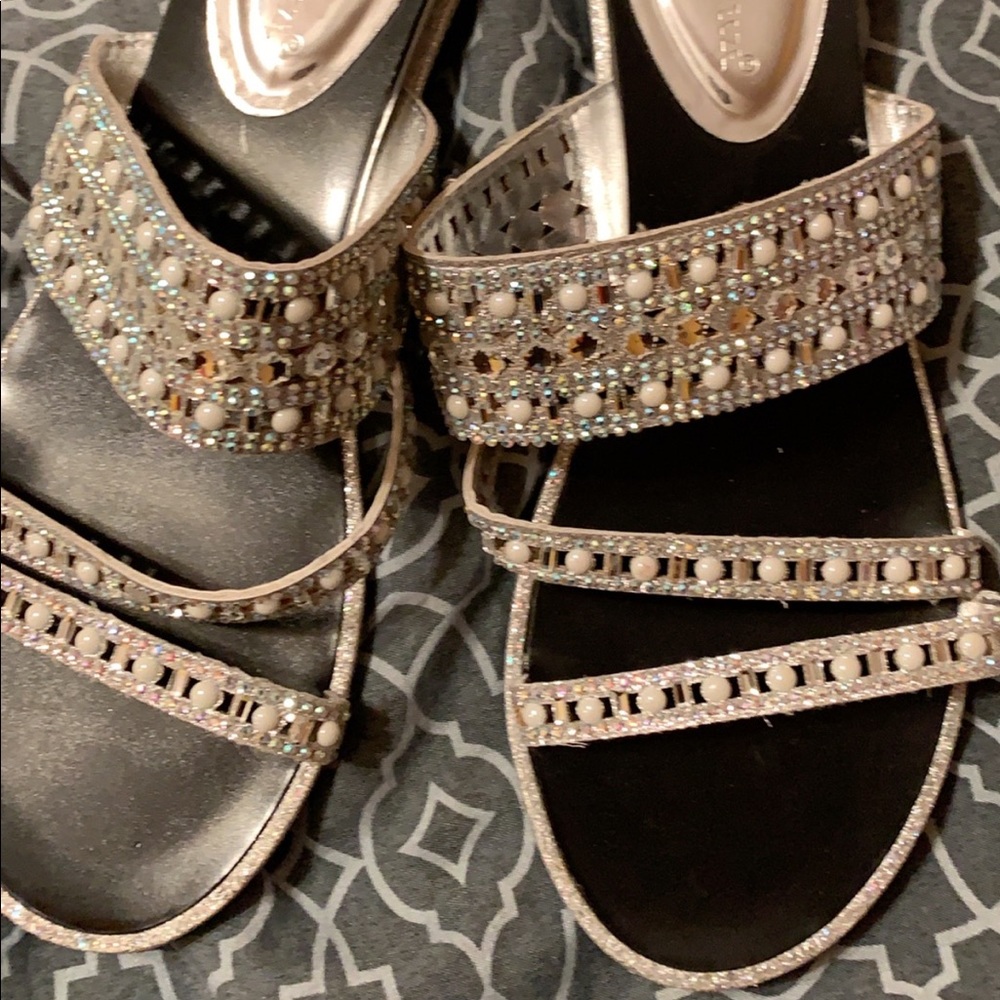 Cute diamond slippers